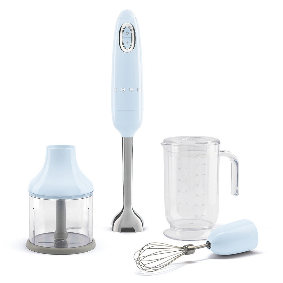 Staafmixer met accessoireset, Pastelblauw - Smeg in de groep Keukenapparatuur / Mixen en hakken / Handmixers bij The Kitchen Lab (1984-24909)
