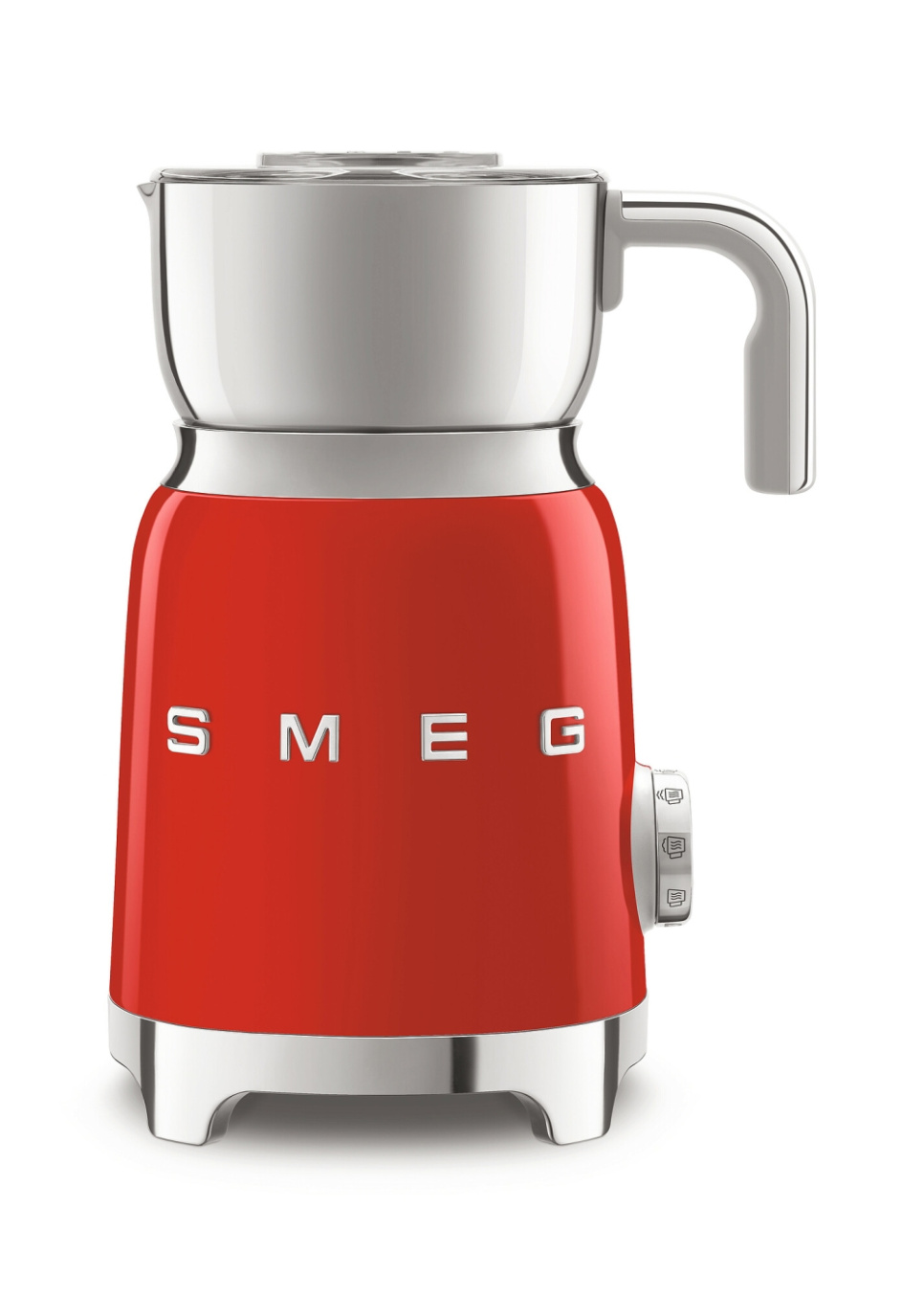 Melkopschuimer, Rood - Smeg in de groep Thee & Koffie / Koffie accessoires / Melkopschuimer bij The Kitchen Lab (1984-24967)