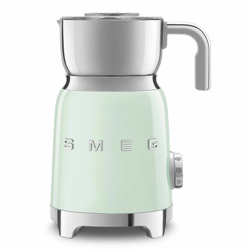 Melkopschuimer, Pastel groen - Smeg in de groep Thee & Koffie / Koffie accessoires / Melkopschuimer bij The Kitchen Lab (1984-24969)