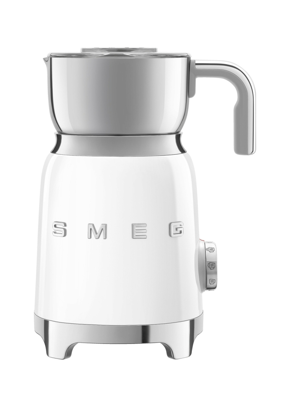 Melkopschuimer, Wit - Smeg in de groep Thee & Koffie / Koffie accessoires / Melkopschuimer bij The Kitchen Lab (1984-24971)