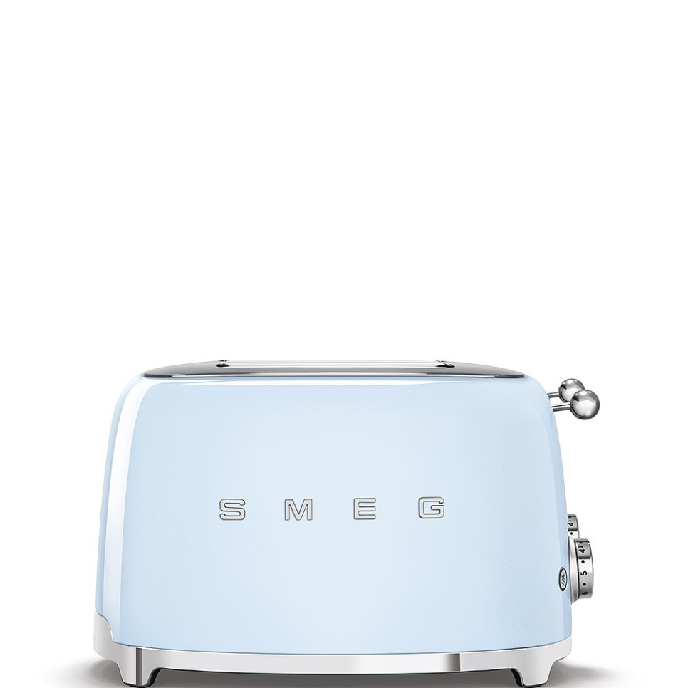 Broodrooster, 4 schijven, Pastel blauw - Smeg in de groep Keukenapparatuur / Verwarming & Koken / Broodroosters bij The Kitchen Lab (1984-25012)