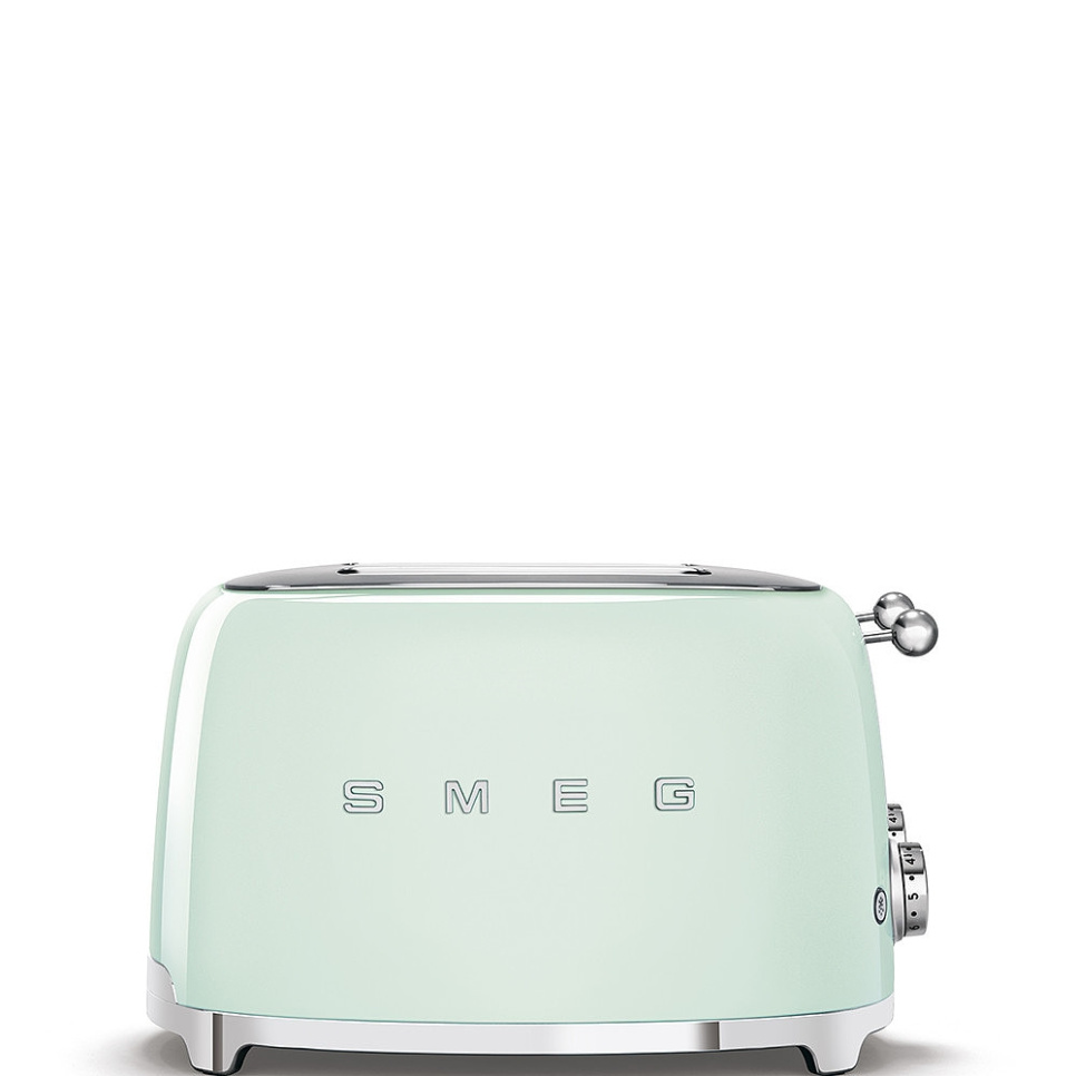 Broodrooster, 4 schijven, Pastel groen - Smeg in de groep Keukenapparatuur / Verwarming & Koken / Broodroosters bij The Kitchen Lab (1984-25013)