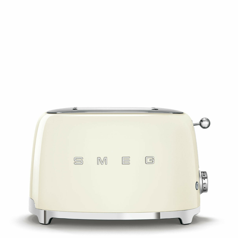 Broodrooster, 2 schijven, Crème - Smeg in de groep Keukenapparatuur / Verwarming & Koken / Broodroosters bij The Kitchen Lab (1984-31472)