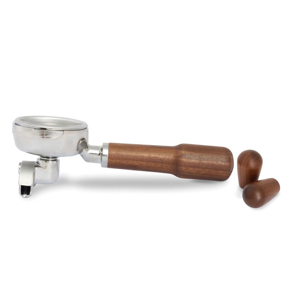 Kit met portafilter en knoppen voor Cellini Evoluzione, walnoot - La Pavoni in de groep Thee & Koffie / Koffie accessoires / Overige accessoires bij The Kitchen Lab (1984-31484)