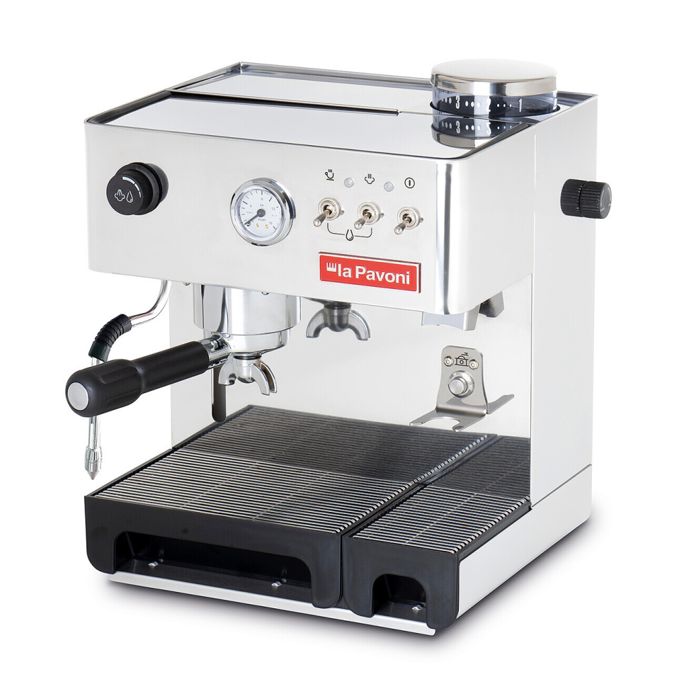 Espressomachine met ingebouwde molen Domus Bar, - La Pavoni in de groep Thee & Koffie / Koffie zetten / Espressomachines bij The Kitchen Lab (1984-31512)