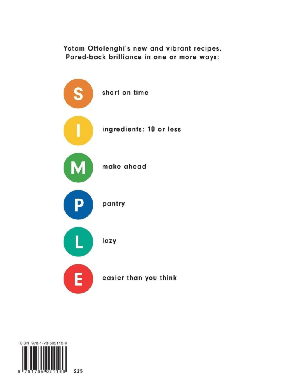 Ottolenghi Simple: A Cookbook by Yotam Ottolenghi Ottolenghi Simple: A Cookbook by Yotam Ottolenghi