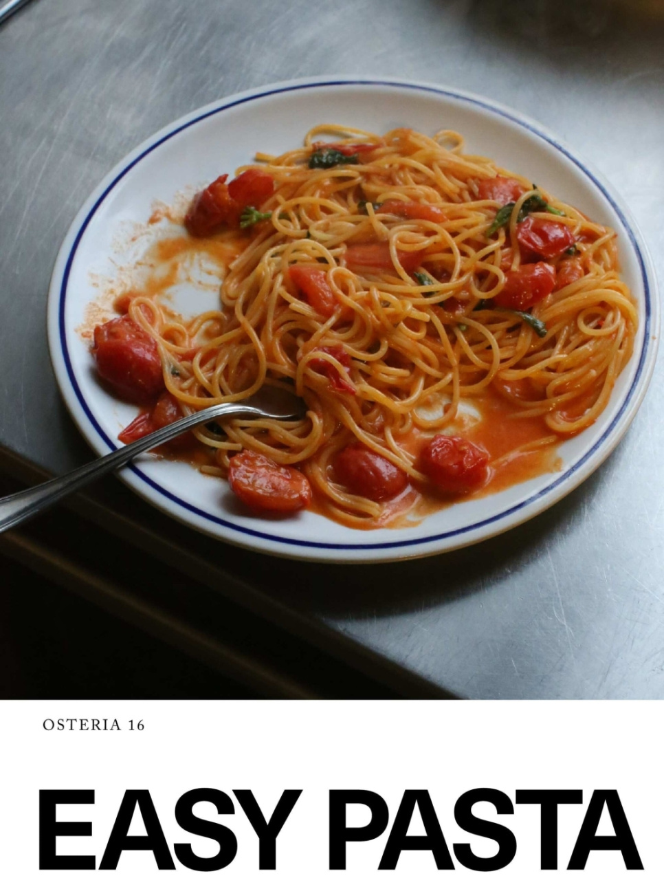 Easy Pasta - Osteria 16 in de groep Koken / Kookboeken / Ingrediënten & Techniek / Pasta & Pizza bij The Kitchen Lab (1987-35567)