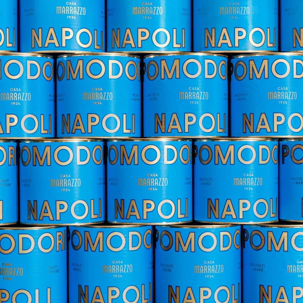 Hele tomaten in blik, Pomodori Napoli, 420g - Casa Marrazzo Hele tomaten in blik, Pomodori Napoli, 420g - Casa Marrazzo