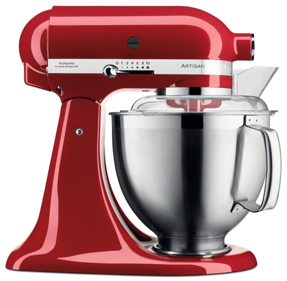 Keukenhulp, Artisan 5KSM185PS, Empire Red - KitchenAid in de groep Keukenapparatuur / Mixen en hakken / Assistenten bij The Kitchen Lab (2069-26682)