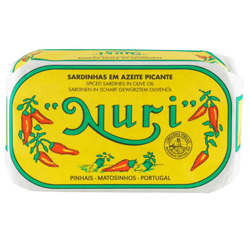 Sardines in olijfolie, gekruid, 125g - Nuri in de groep Koken / Koloniaal bij The Kitchen Lab (2070-26795)