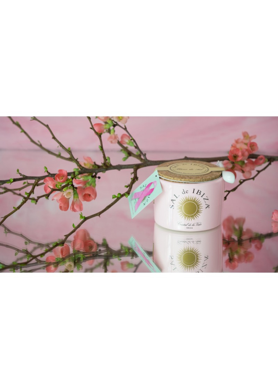 Fleur del Sel, La vie en rose, 140g - Sal de Ibiza