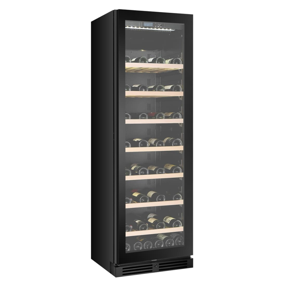 Wijnkoelkast Designline 180, Enkele zone, Zwart - Vigneron