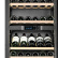Wijnkoelkast Kitchen Built-in 180, Drie zones, Zwart - Vigneron