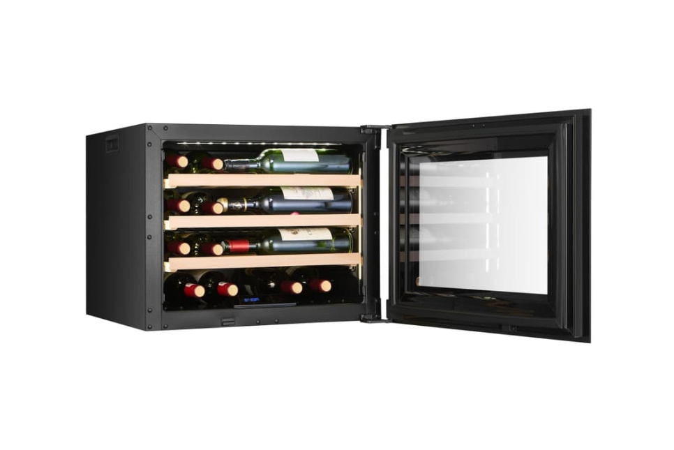 Wijnkoelkast Kitchen Built-in 45, Enkele zone, Zwart - Vigneron