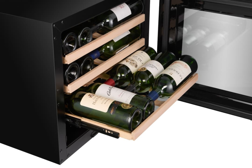 Wijnkoelkast Kitchen Built-in 45, Enkele zone, Zwart - Vigneron