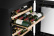 Wijnkoelkast Kitchen Built-in 60, Dubbele zone, Zwart - Vigneron