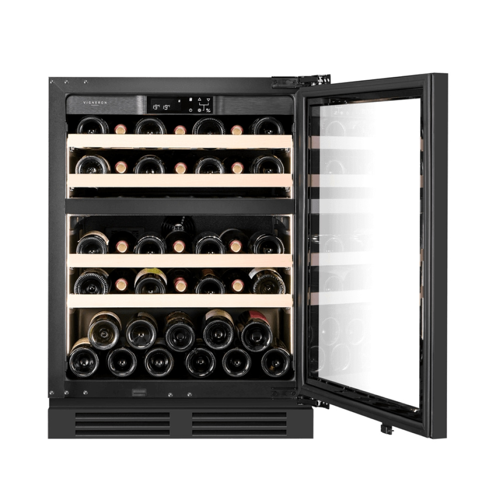 Wijnkoelkast Kitchen Collection 60, Dubbele zone Integrated - Vigneron