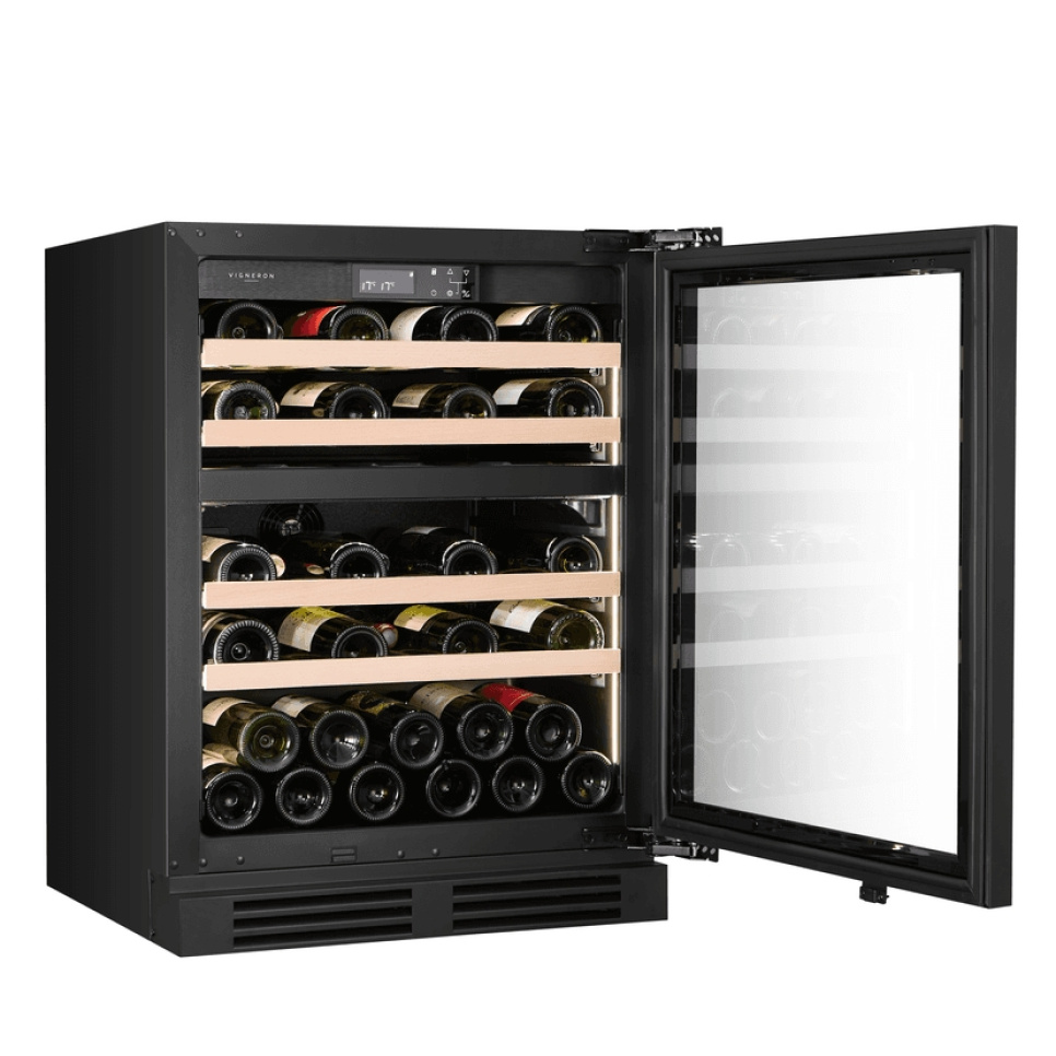 Wijnkoelkast Kitchen Collection 60, Dubbele zone Integrated - Vigneron