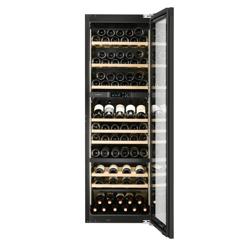 Wijnkoelkast Kitchen Integrated 180, Drie zones - Vigneron