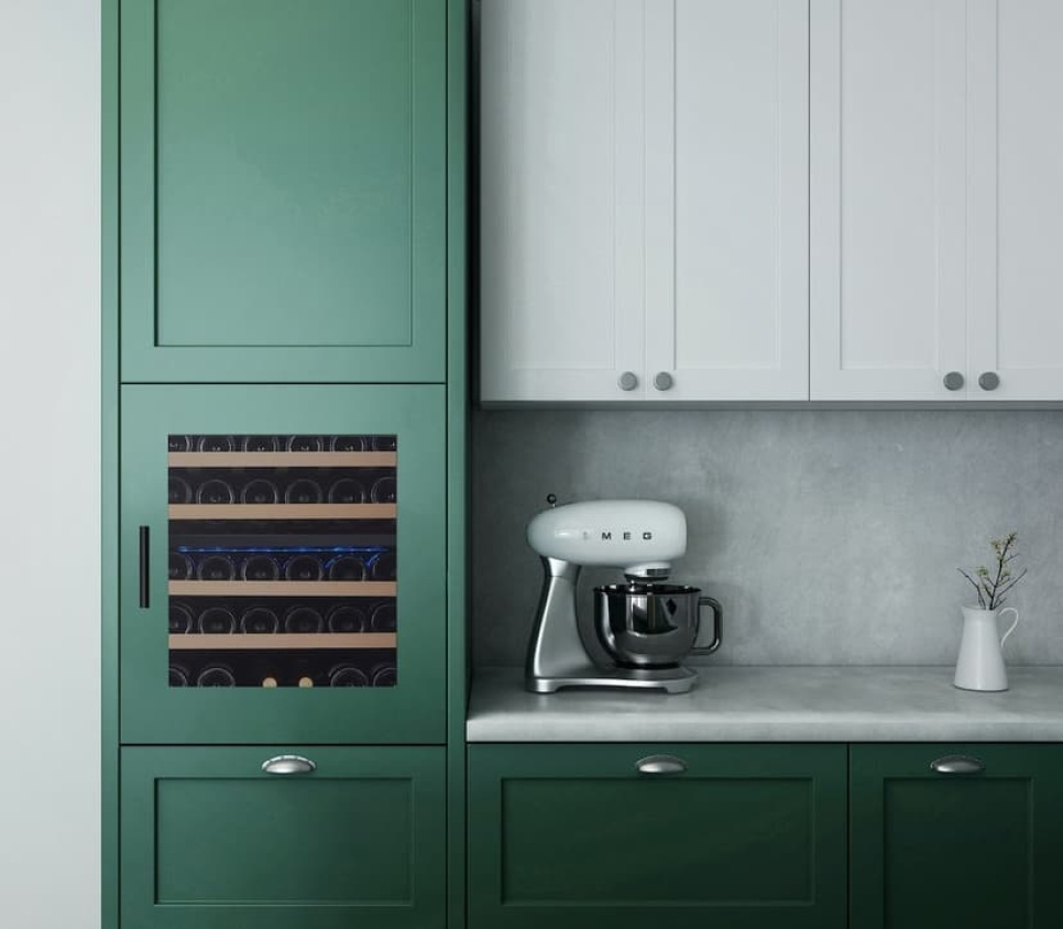 Wijnkoelkast Kitchen Integrated 60, Dubbele zone - Vigneron