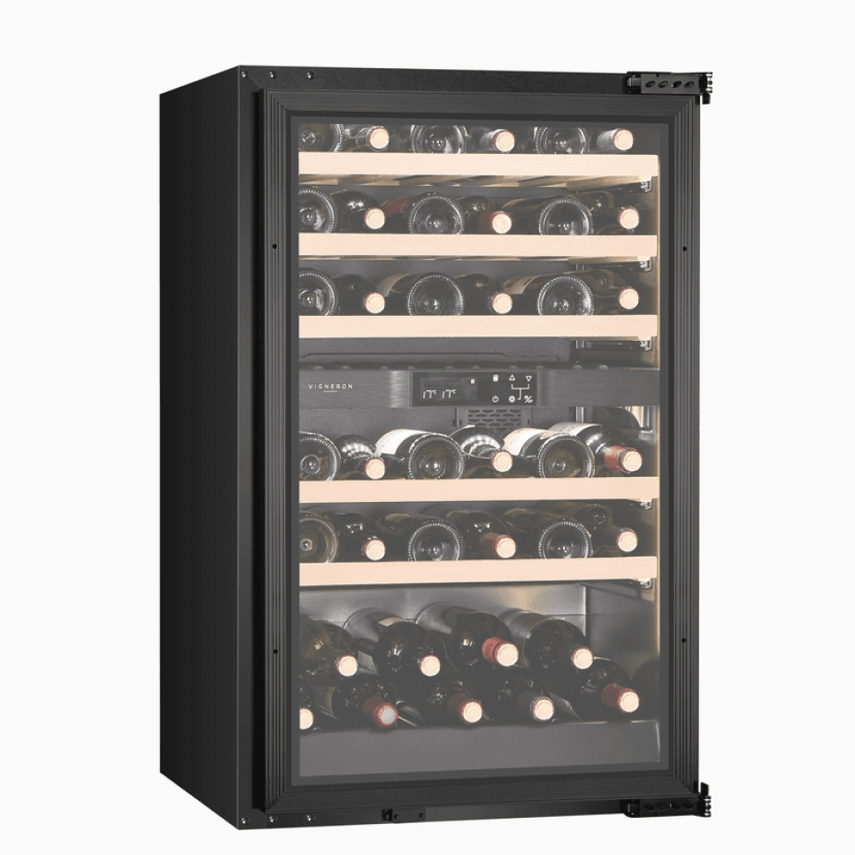 Wijnkoelkast Kitchen Integrated 90, Dubbele zone - Vigneron