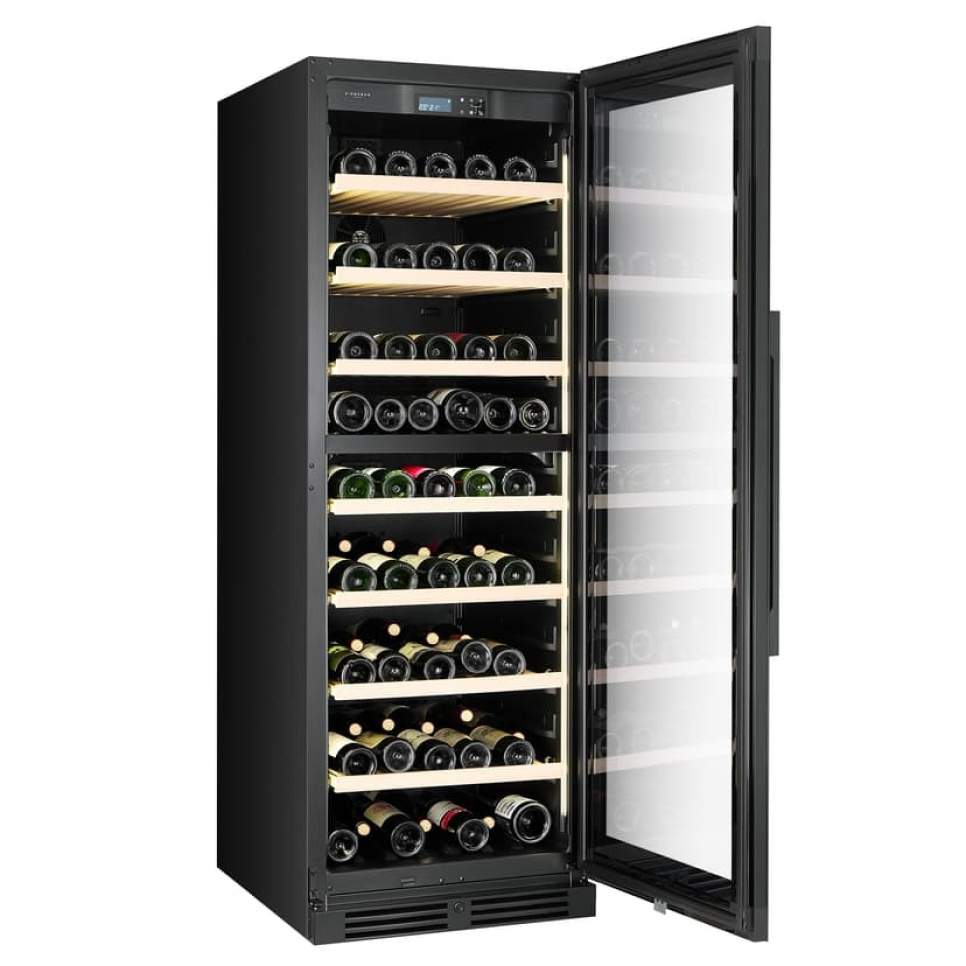 Wijnkoelkast Storage 170, Dubbele zone, Zwart - Vigneron
