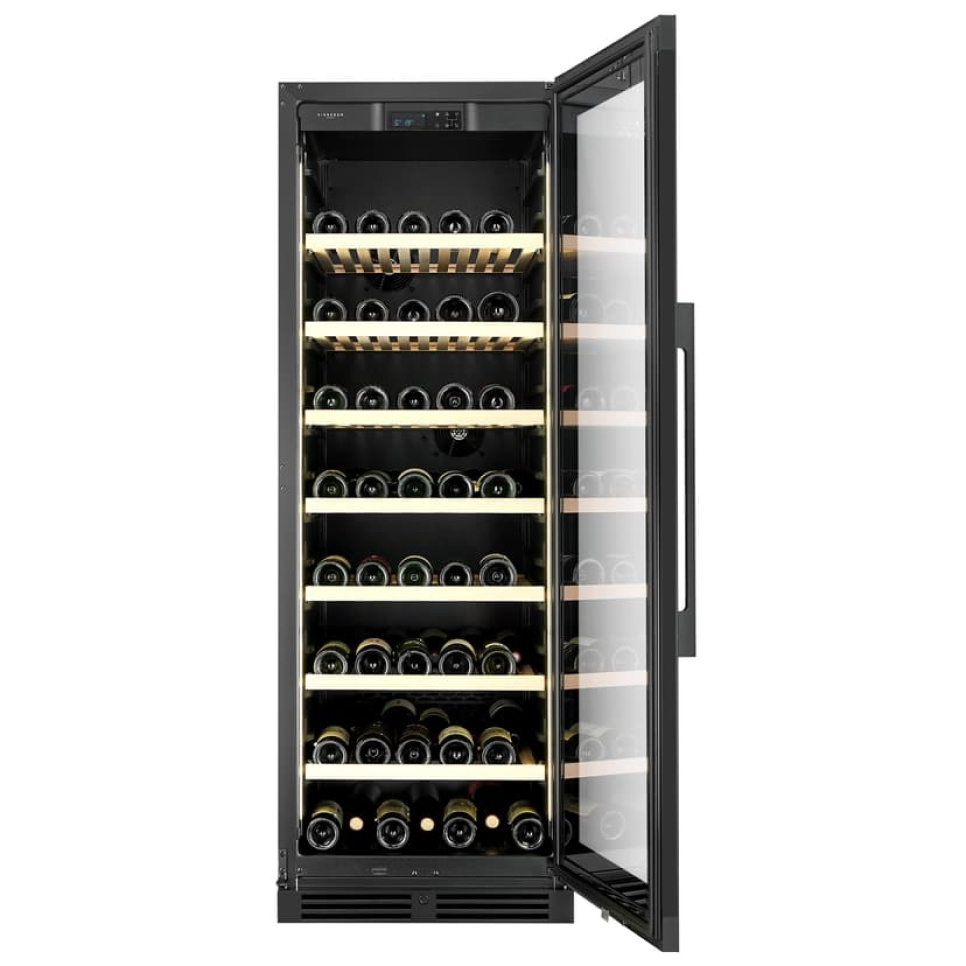 Wijnkoelkast Storage 170, Enkele zone, Zwart - Vigneron