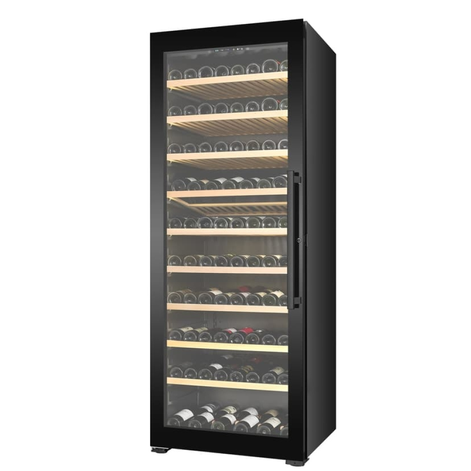 Wijnkoelkast Storage 200, Enkele zone, Zwart, Links - Vigneron