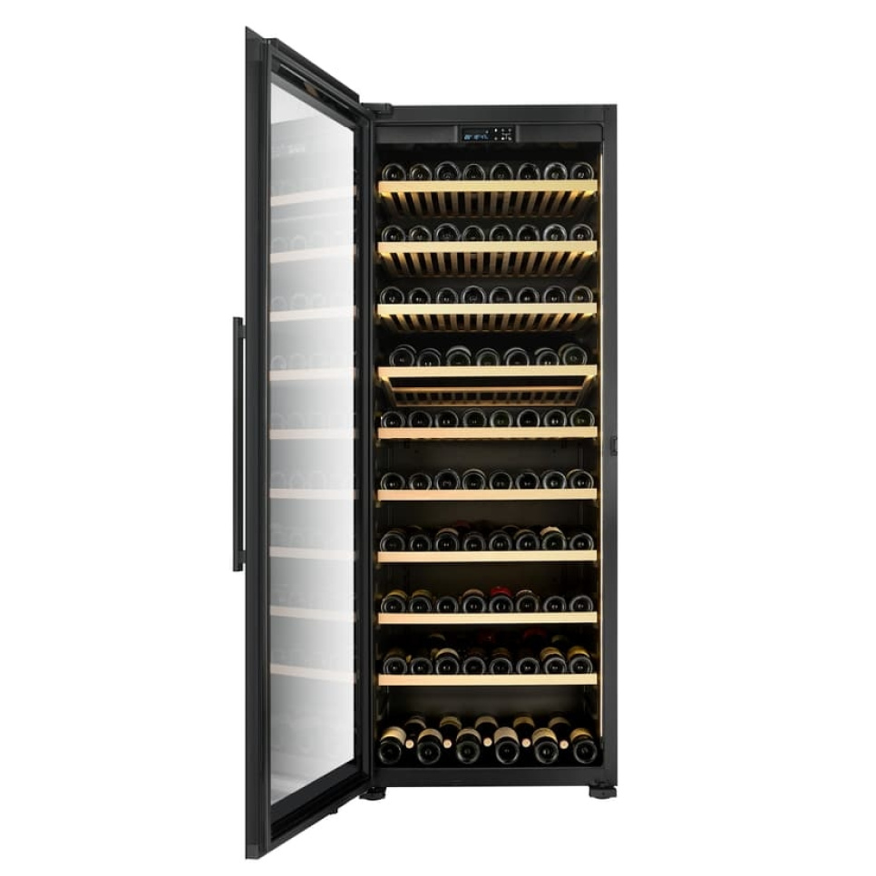 Wijnkoelkast Storage 200, Enkele zone, Zwart, Links - Vigneron
