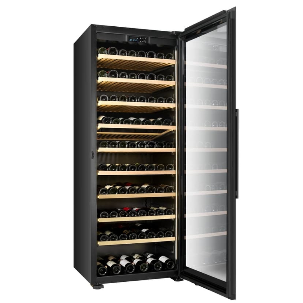 Wijnkoelkast Storage 200, Enkele zone, Zwart, Rechts - Vigneron