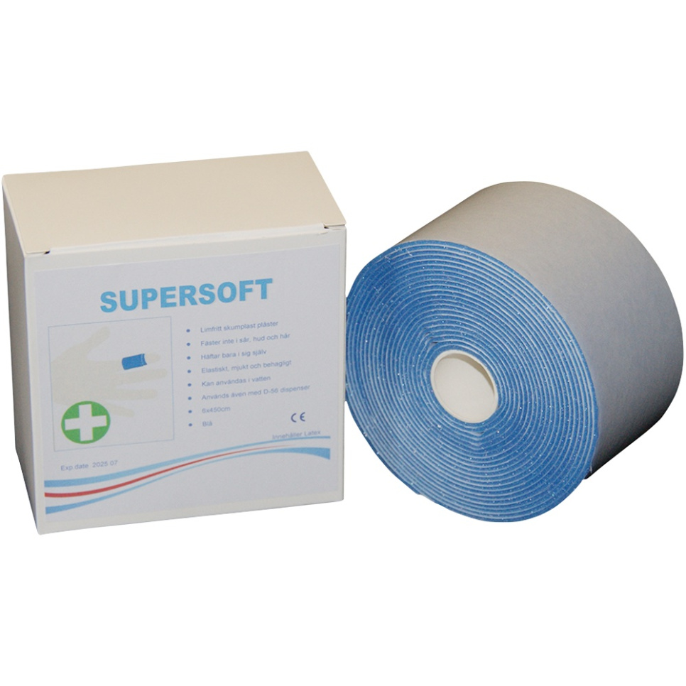 Pleisters, Super zacht schuim, rol 6cm x 4,5 m - Alphra Medic in de groep Koken / Keukentextielen / Overig Materiaal bij The Kitchen Lab (2155-29344)