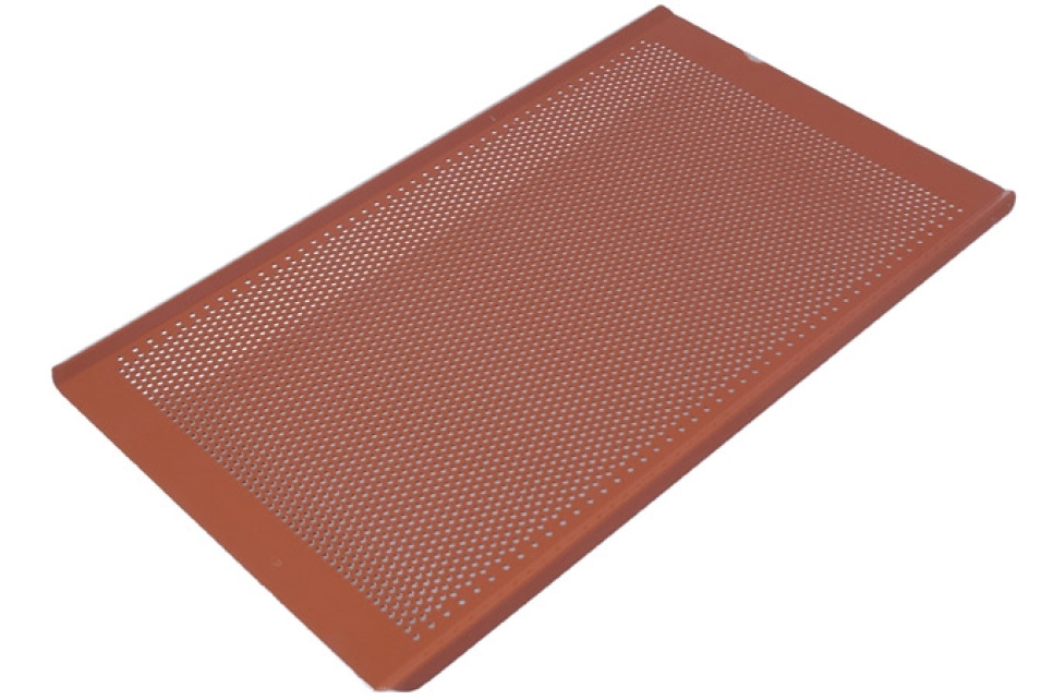 Aluminium geperforeerde plaat, GN 1/1, bekleed met siliconenrubber met antiaanbaklaag - Runex in de groep Bakken / Bakgerei / Bakplaten bij The Kitchen Lab (2173-30926)