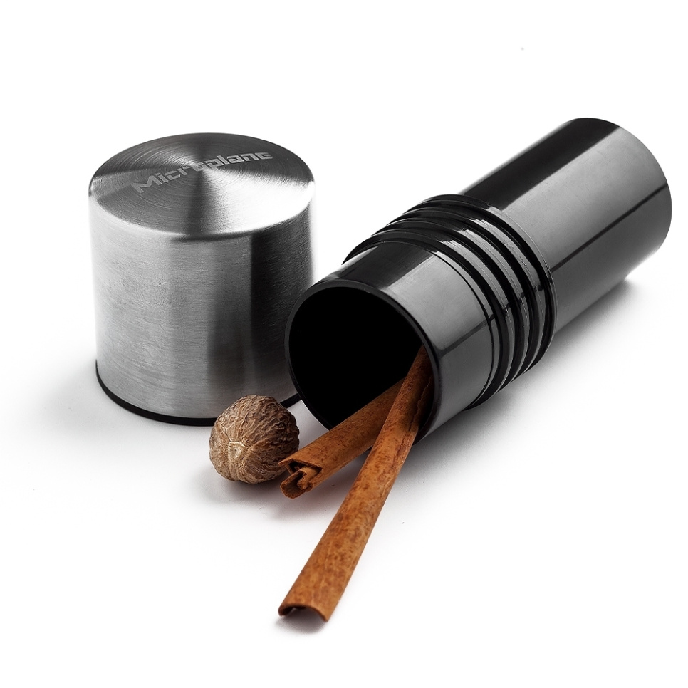 Kruidenmolen met opbergvak, 2in1 - Microplane Kruidenmolen met opbergvak, 2in1 - Microplane