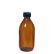Bruin glazen flesje met schroefdop, 300 ml Bruin glazen flesje met schroefdop, 300 ml