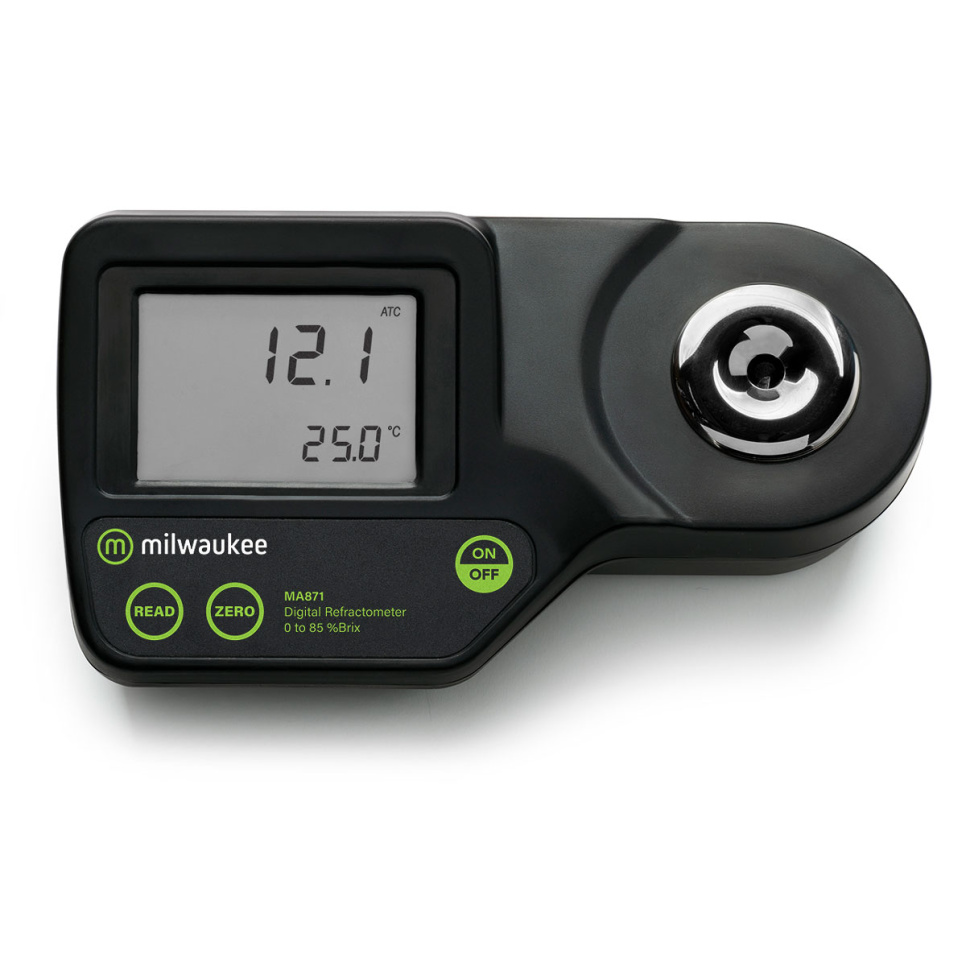 Refractometer / Suikermeter 0-85% BRIX - Milwaukee in de groep Koken / Moleculair koken / Apparatuur voor moleculaire gastronomie bij The Kitchen Lab (2182-31616)