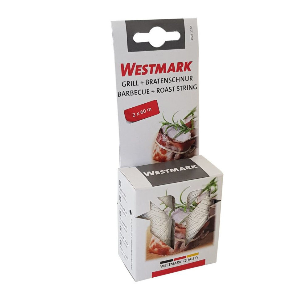 Vleessnoer, 2 x 60 m, wit - Westmark Vleessnoer, 2 x 60 m, wit - Westmark