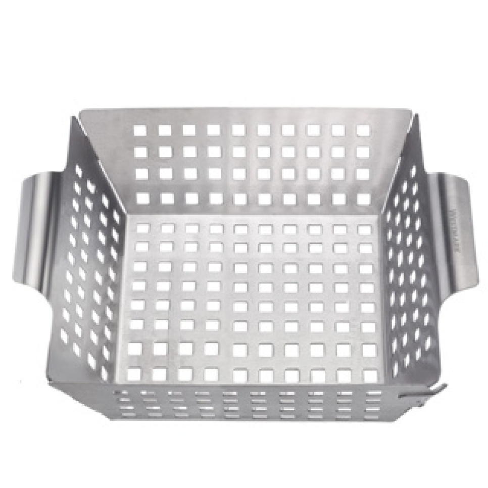 Geperforeerde roestvrijstalen grillmand, 21,5 x 26,5 cm - Westmark in de groep Barbecues, Fornuizen & Ovens / Barbecue accessoires / Barbecue grill bij The Kitchen Lab (2190-32121)