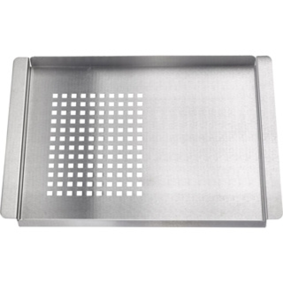 Roestvrijstalen grillplaat 2 in 1, 34 x 23 cm - Westmark Roestvrijstalen grillplaat 2 in 1, 34 x 23 cm - Westmark