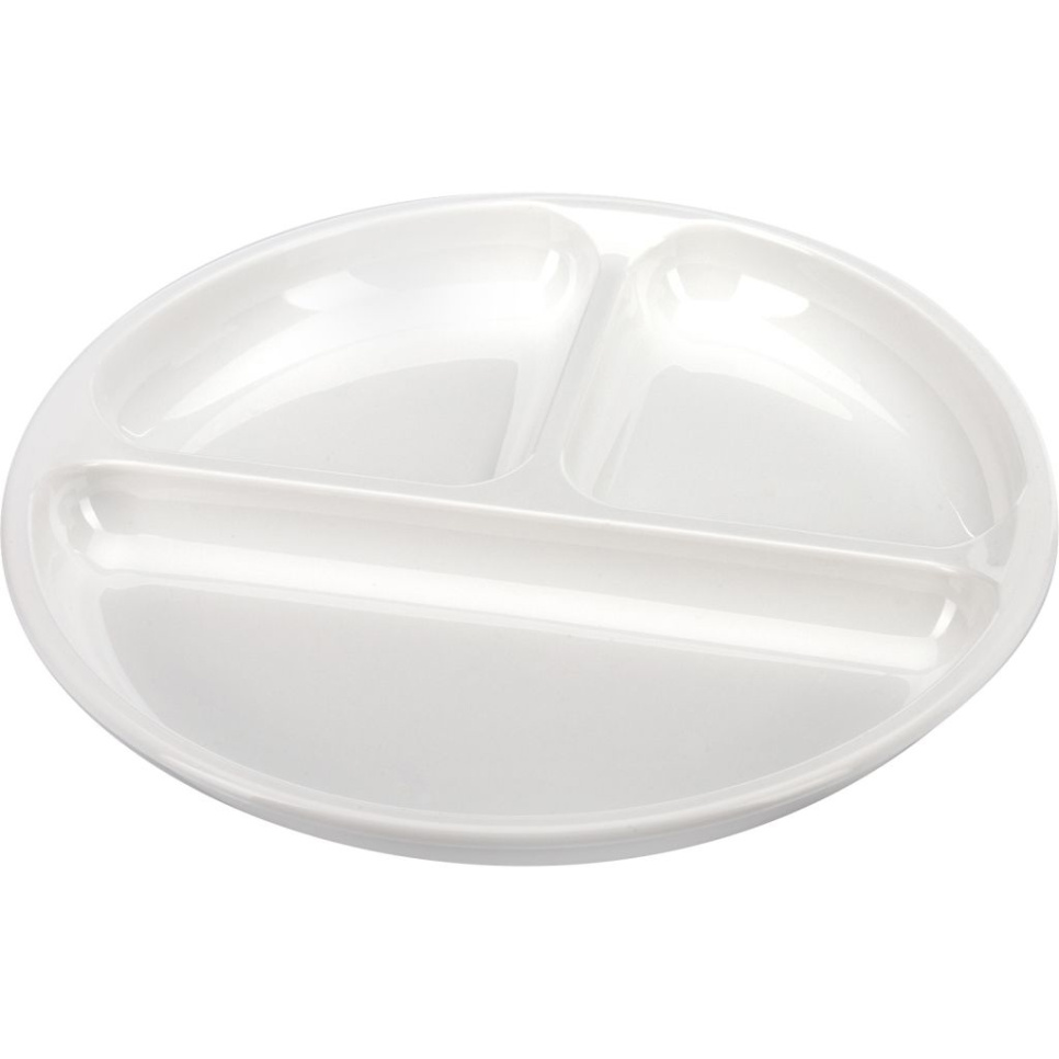 Plastic bord met drie compartimenten, 25 cm - Westmark in de groep Tafelschikking / Borden, Kommen & Schotels / Borden bij The Kitchen Lab (2190-32132)