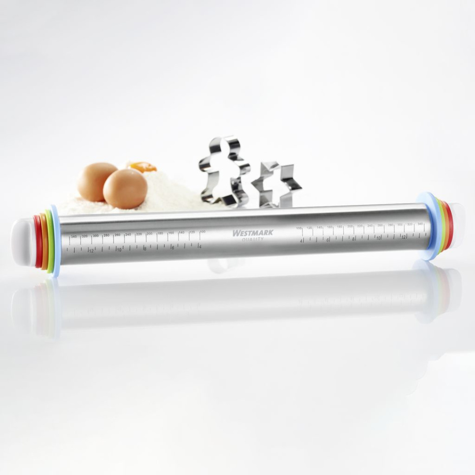 Deegroller met vier tussenstukken - Westmark Deegroller met vier tussenstukken - Westmark