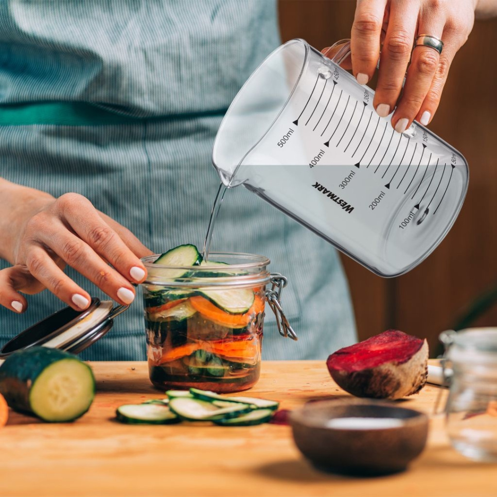 Glazen maatbeker, 0,5 L - Westmark Glazen maatbeker, 0,5 L - Westmark