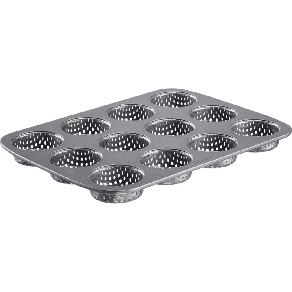 Geperforeerd bakblik voor mini-hamburgerbroodjes, antiaanbaklaag - Westmark in de groep Bakken / Bakvormen / Broodvormen bij The Kitchen Lab (2190-32177)