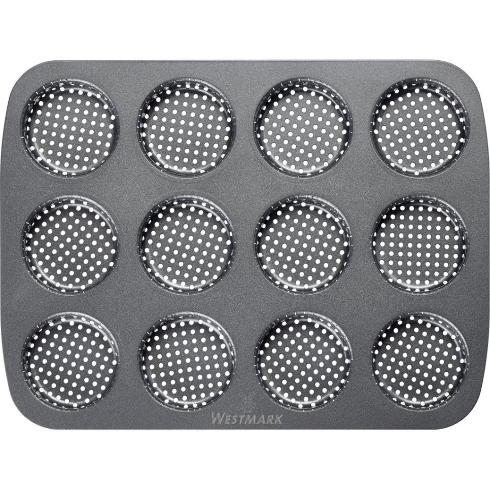 Geperforeerd bakblik voor mini-hamburgerbroodjes, antiaanbaklaag - Westmark Geperforeerd bakblik voor mini-hamburgerbroodjes, antiaanbaklaag - Westmark