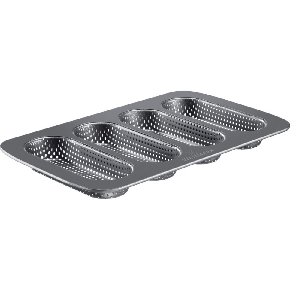 Geperforeerd bakblik voor minibaguettes, antiaanbaklaag - Westmark in de groep Bakken / Bakvormen / Broodvormen bij The Kitchen Lab (2190-32178)