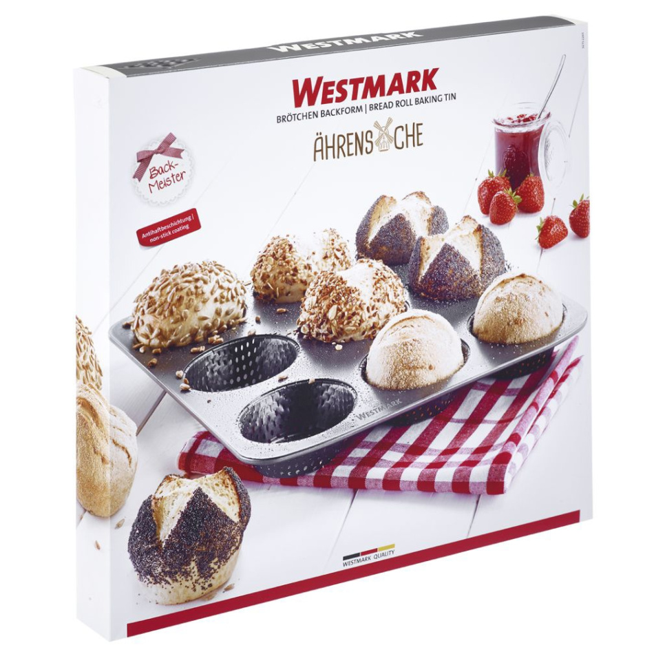 Geperforeerd bakblik voor envelopbrood, antiaanbaklaag - Westmark Geperforeerd bakblik voor envelopbrood, antiaanbaklaag - Westmark