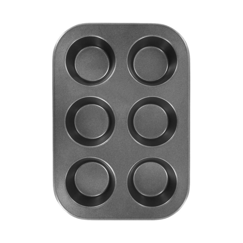 Muffinvorm voor zes muffins, antiaanbaklaag - Westmark Muffinvorm voor zes muffins, antiaanbaklaag - Westmark