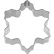 Peperkoekvorm, sneeuwvlok, 6 cm - Westmark Peperkoekvorm, sneeuwvlok, 6 cm - Westmark