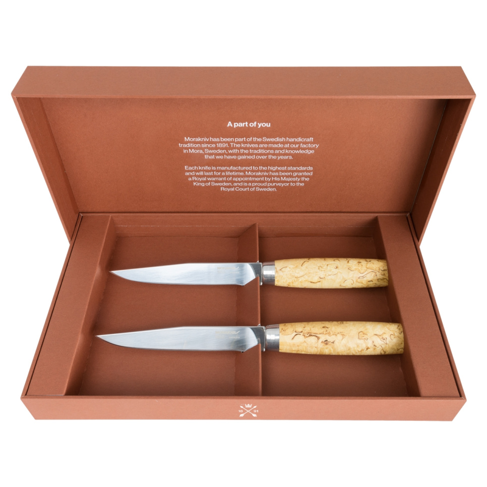 Koksmes in geschenkverpakking, 2 stuks, Masur - Morakniv Koksmes in geschenkverpakking, 2 stuks, Masur - Morakniv