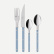 Bestekset, 24 stuks,-Bistrot Pearly, Light blue - Sabre Paris