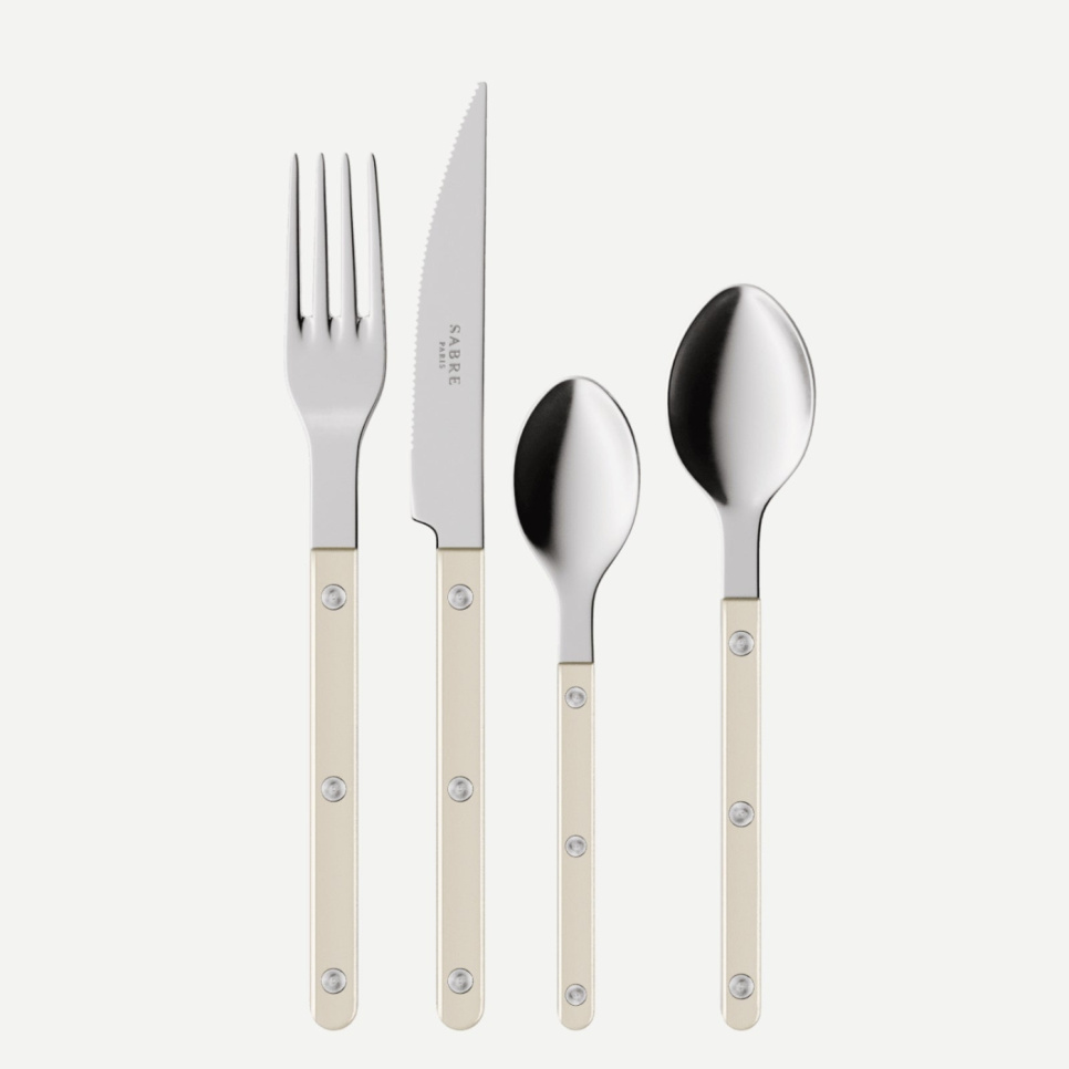 Bestekset, 24 stuks,-Bistrot Pearly, Pearl - Sabre Paris in de groep Tafelschikking / Bestek / Bestek bij The Kitchen Lab (2195-32328)